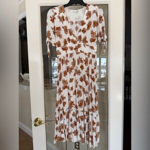 Altar'd State Stacie Floral Midi Dress